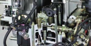 injection system operates at pressures up to 1.