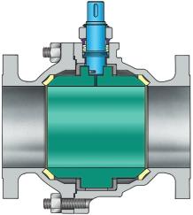SB-150/300 SPLIT-BODY FULL PORT FLANGED MEMORY SEAL BALL VALVES CAST CARBON OR STAINLESS STEEL, 15 300mm (1/2 12") LOW FUGITIVE EMISSIONS WITH FLANGED GLAND FREE-FLOATING BALL TRUNNION BALL DESIGN