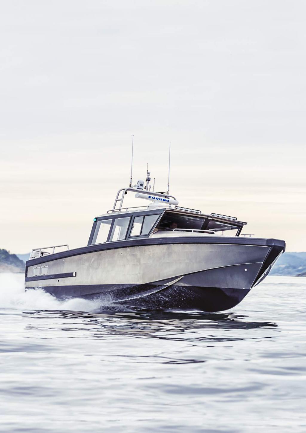 Swede Ship Marine builds professional and exclusive boats for the most demanding
