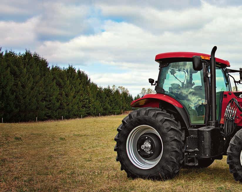 BIG IRON POWER AND PERFORMANCE IN A VERSATILE, MID-SIZE TRACTOR.