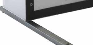 installation or servicing. BESB Mounting bars The box fan has mounting bars fitted with vibration dampers as standard.