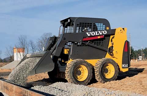 Experience the Volvo difference Five models, one commitment Every now and then a new skid steer loader comes along that redefines your expectations about productivity, serviceability, comfort,