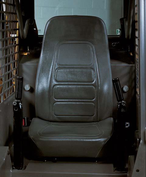 Surround yourself in comfort Volvo knows that when you run a skid steer loader every day, you have to be comfortable or you just won t be as productive.