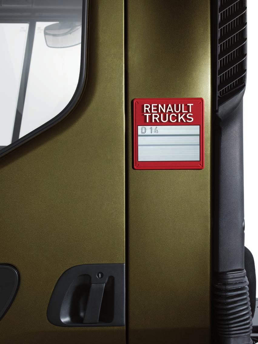 renault trucks_ 18 19 renault trucks_ ALWAYS BY YOUR SIDE Renault Trucks supports you throughout the service life of your vehicles to deliver maximum availability of your working tool over time.