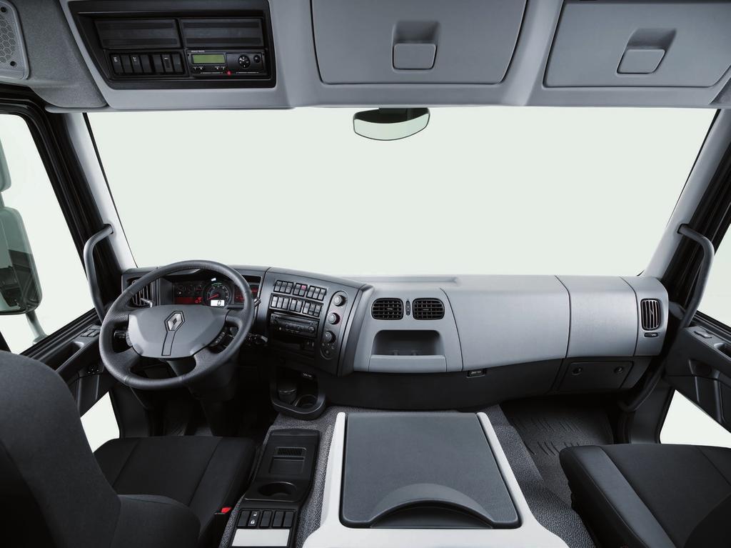 renault trucks_ 22 23 renault trucks_ Everything within reach Primary controls within reach deliver a high degree of driving comfort.