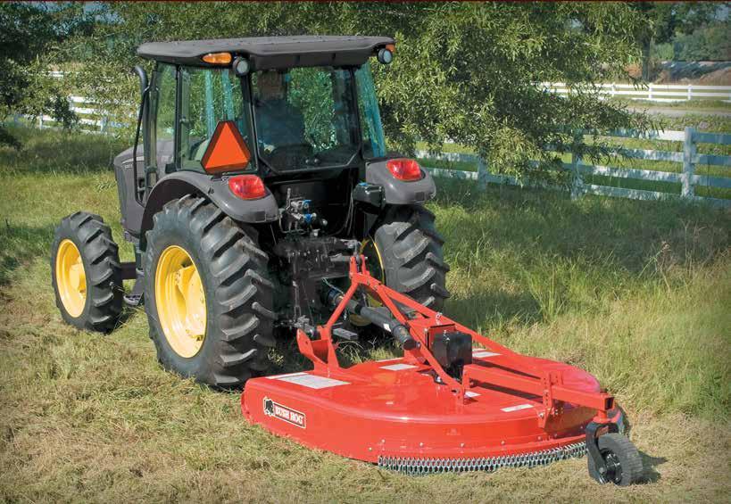 BH20 SERIES ROTARY CUTTER Bush Hog s Famous Reliability In A Medium-Duty Cutter Bush Hog s BH20 Series Rotary Cutters bring our famous reliability to brush cutting and weed and grass mowing for