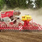 Different meter rolls for different seeds Accurate & wind independent seed dispersion Monitoring and controlling of the meter roll speed Precise feeding over the full working width Seed discharge