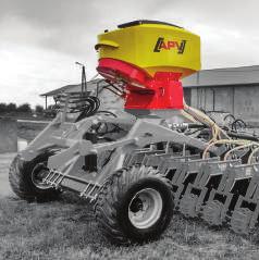 Pneumatic seeder PS 800 M1 The PS 800 M1 is the fully professional-grade implement for seeding catch crops and tilling the ground in a single process.