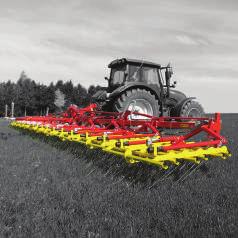 TINED WEEDER Increasing the potential of the soil Soil cultivation Reducing incidental weeds Soil stimulation Meadow aeration Due to its rugged construction and versatile application (wheat, corn,