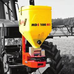 in large working widths. Also suitable for the dispersion of various catch crops.