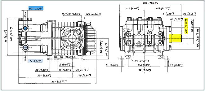 Bertolini Speed 21.5 lpm 5000 psi (350 bar) Piston Pressure RPM Required Power Weight HD5033 12.5 350 5000 1000 8 10.8 20.4 HDL5035 13.2 350 5000 1450 8.5 11.4 20.4 HDL5039 14.7 350 5000 1450 9.6 12.
