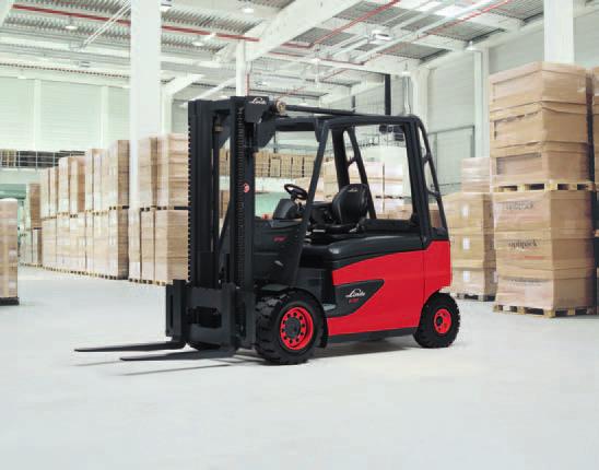Electric Counterbalanced Trucks Capacity 3500-5000 kg E35, E40, E45, E50 Series 388 Safety The protective overhead guard forms a strong and completely enclosed protective zone providing optimum