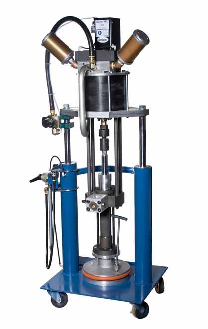 These durable bulk unloaders provide superior flow properties and ease-of-operation in dispensing high-viscosity adhesive and sealant materials.