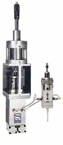 controlled metered volumes of low to high viscosity materials.