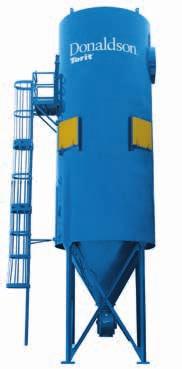 BAGHOUSE COLLECTORS THE RIGHT BAGHOUSE FOR THE APPLICATION Donaldson Torit offers a complete line of dependable, rugged baghouse dust collectors ranging from small