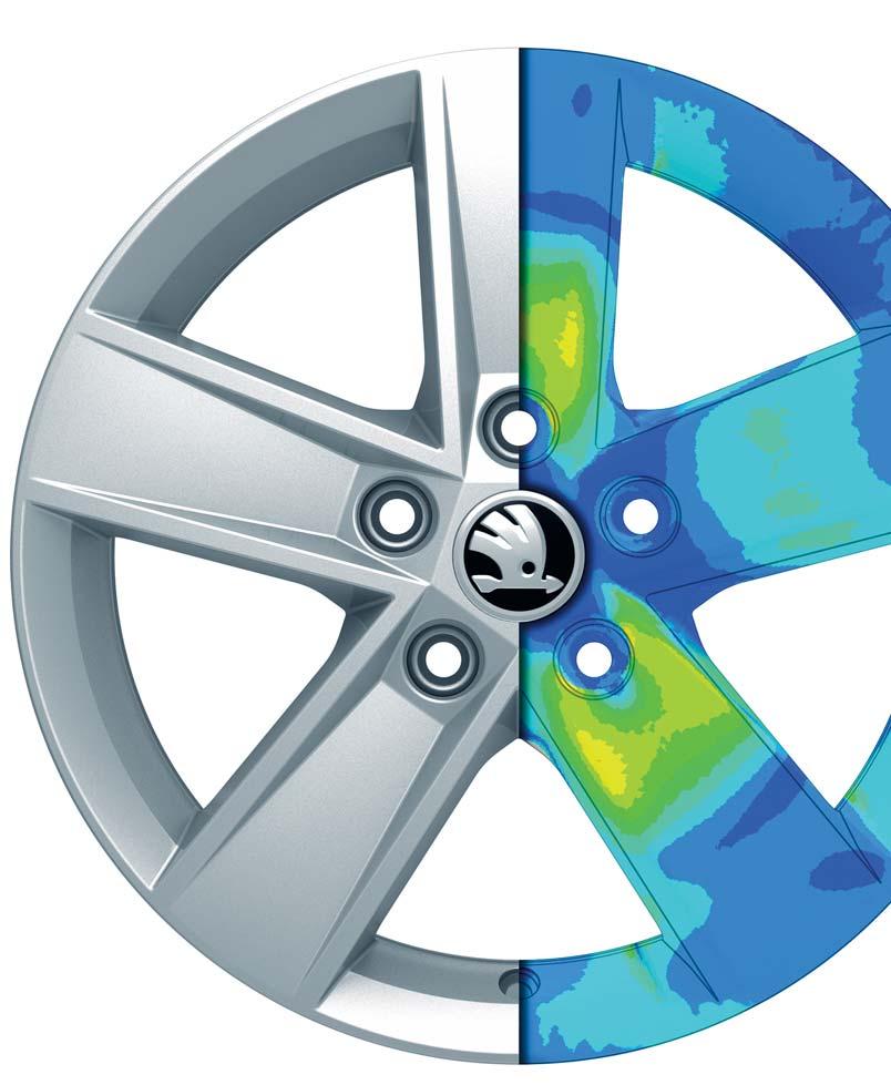 LIGHT-ALLOY WHEELS The light-alloy wheels from illustrate the combination of quality, functionality and