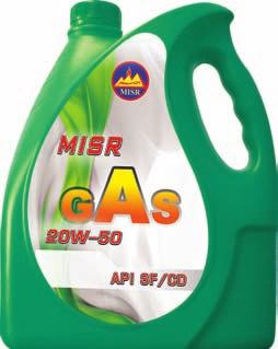 MISR SPECIAL GAS ENGINE OIL MISR SPECIAL GAS ENGINE OIL is an ultra high performance oil designed for use in all the engines which are fuelled by CNG or in those using (Diesel CNG) fuel.