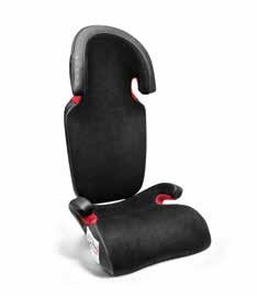 They also represent state-of-the art safety: the child seat has side impact protection and is rear-facing for