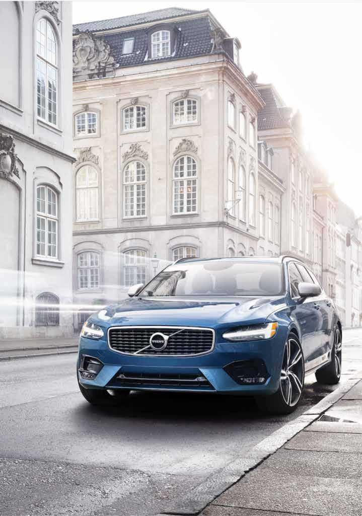 THE VOLVO EXPERIENCE 81 T6 AWD V90 R-Design 720 Bursting Blue Metallic 19" 5-Double Spoke Glossy Black Diamond Cut Alloy Wheels, 224 VOLVO OVERSEAS DELIVERY THE EXPERIENCE BEGINS IN SWEDEN Volvo