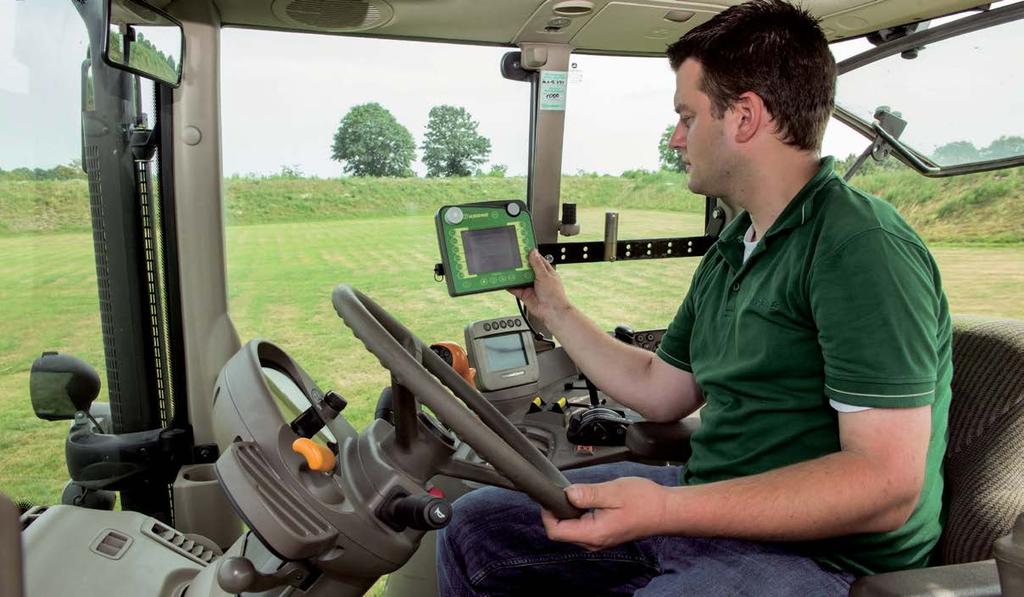 Existing third-party terminals If the tractor has an ISOBUS terminal,