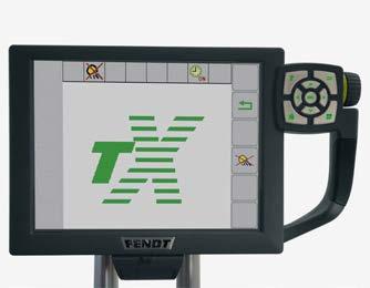 the CCI 200 ISOBUS terminal or the existing ISOBUS terminal on the tractor.