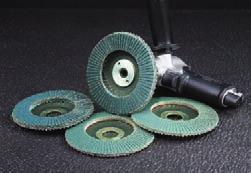 Flap Discs Zirconia Flap Discs Zirconia Fiberglass Backed Size Max. RPM 36 40 60 80 120 Min.