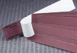 Peel-It PSA Strips and Sheets A/O Resin Cloth Sheets PSA - X Weight Aluminum oxide resin cloth. Use to finish and polish intricate fillets, radii or other contoured forms.