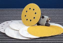 Pres-Loc H&L Discs Gold A/O Stearated H&L Discs, Vacuum Hook & Loop - C and E Weight, Vacuum Pres-loc hook and loop fastening system allows for quick changes and less downtime.