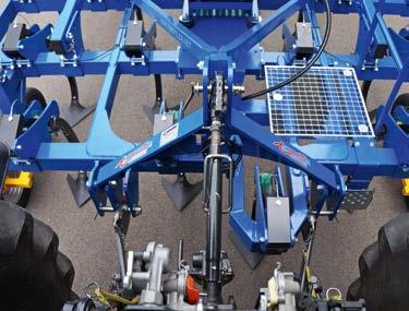 Made from carefully chosen components, the machine prevents soil compaction and there is no risk that heavy soaked