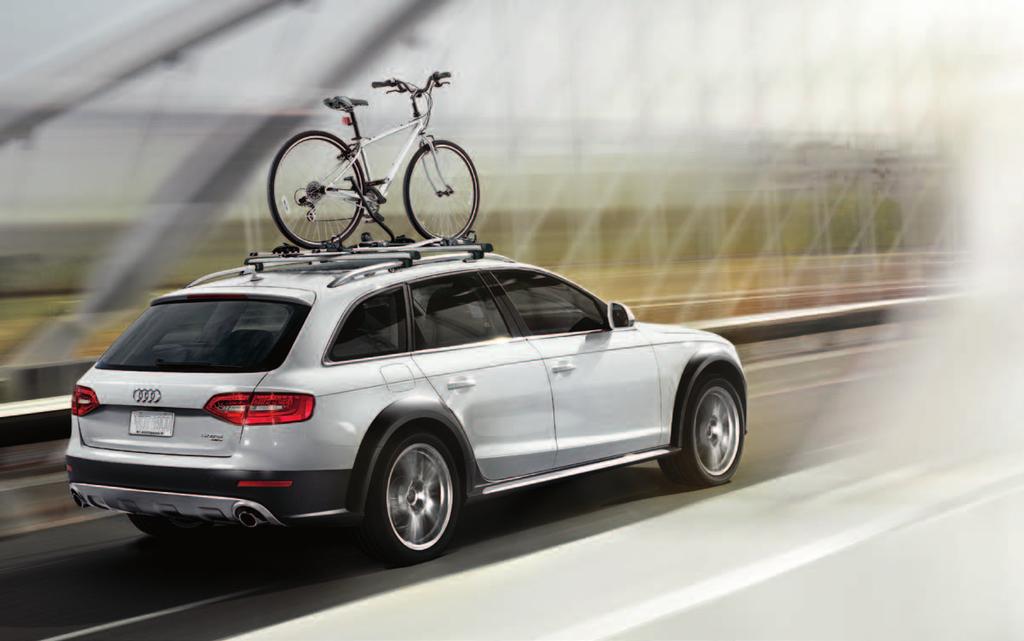 6 allroad Accessories TRAVELSPACE TRANSPORT 7 Audi TravelSpace Transport Accessories For every journey. For every season and every high-energy trip, Audi takes you there.