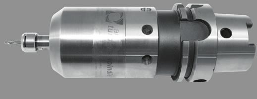 Only 2 moving parts and air circulation over the bearings, result in low heat. Get the reliability of direct drive milling with no duty cycle and no thermal expansion.