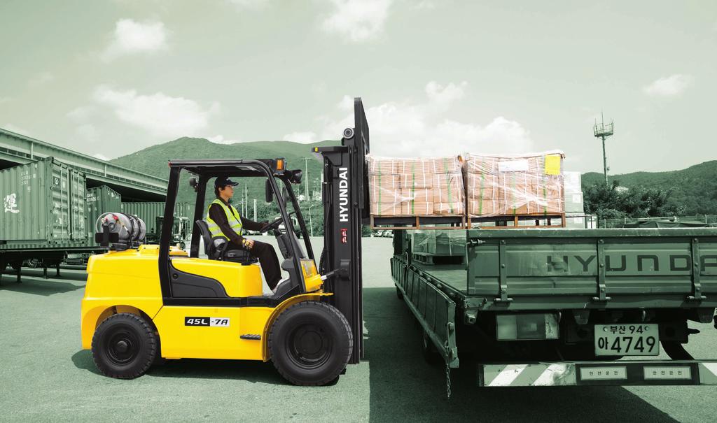 FORKLIFT Excellent Model NEW criteria of Forklift Trucks introduces a new line of 7A series G