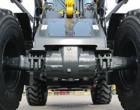 Robust and Reliable Designed and built by Komatsu The engine, hydraulics, power train, front and rear axles are original Komatsu components.
