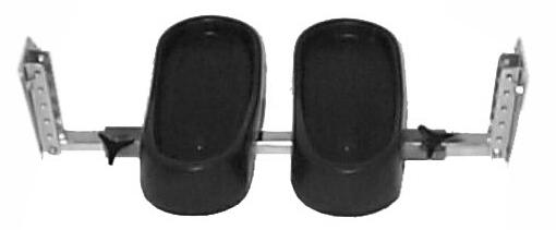 ACCESSORIES HEIGHT ADJUSTABLE FOOT SYSTEM Adjusts in width, depth and height