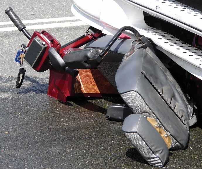 Help cut mobility scooter accidents At least 62 Australians mostly in