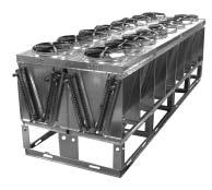 Dectron air-cooled condensers are available in both single and multiple circuit applications.