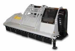 HYDRAULIC 2 PMM/SSL Brush mulcher for skid steer loaders between 60 and 130 HP.