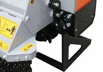 HYDRAULIC 21 High performances in a compact size The new FAE SCM/EX/VT stump cutter is