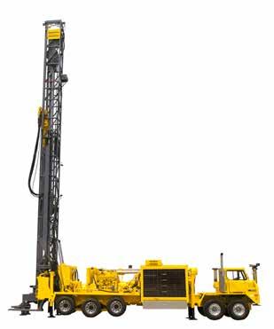 RD20 II AND RD20 III SPECIFICATIONS TECNICAL SPECIFICATIONS RD20 II RD20 III U.S. METRIC U.S. METRIC CARRIER POWERPACK DERRICK DIMENSIONS Custom tandem chassis built to Atlas Copco specifications wheelbase 226 in 5.