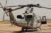 General Characteristics The UH-1Y is a twin engine, medium class, 18,500 pound maximum gross weight, utility helicopter designed to meet the military specifications of the United States Marine Corps
