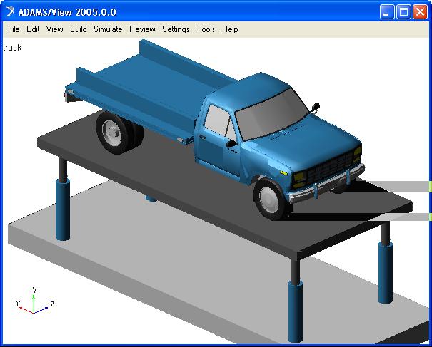 4 Fig. 2: virtual prototype of the light-duty truck (full-vehicle assembly).