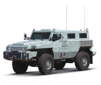 VARIANTS APC A 10-seat (driver, commander plus eight) multirole armoured and mine protected vehicle capable of fulfilling a wide range of operational missions with an equally wide range of payload,