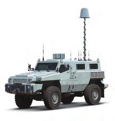 Anti-armour Fire Support Vehicle The Marauder Anti-Armour Fire Support Vehicle (AAFSV) is fitted with an anti-tank missile launching remote weapon station for the protection of infantry units against