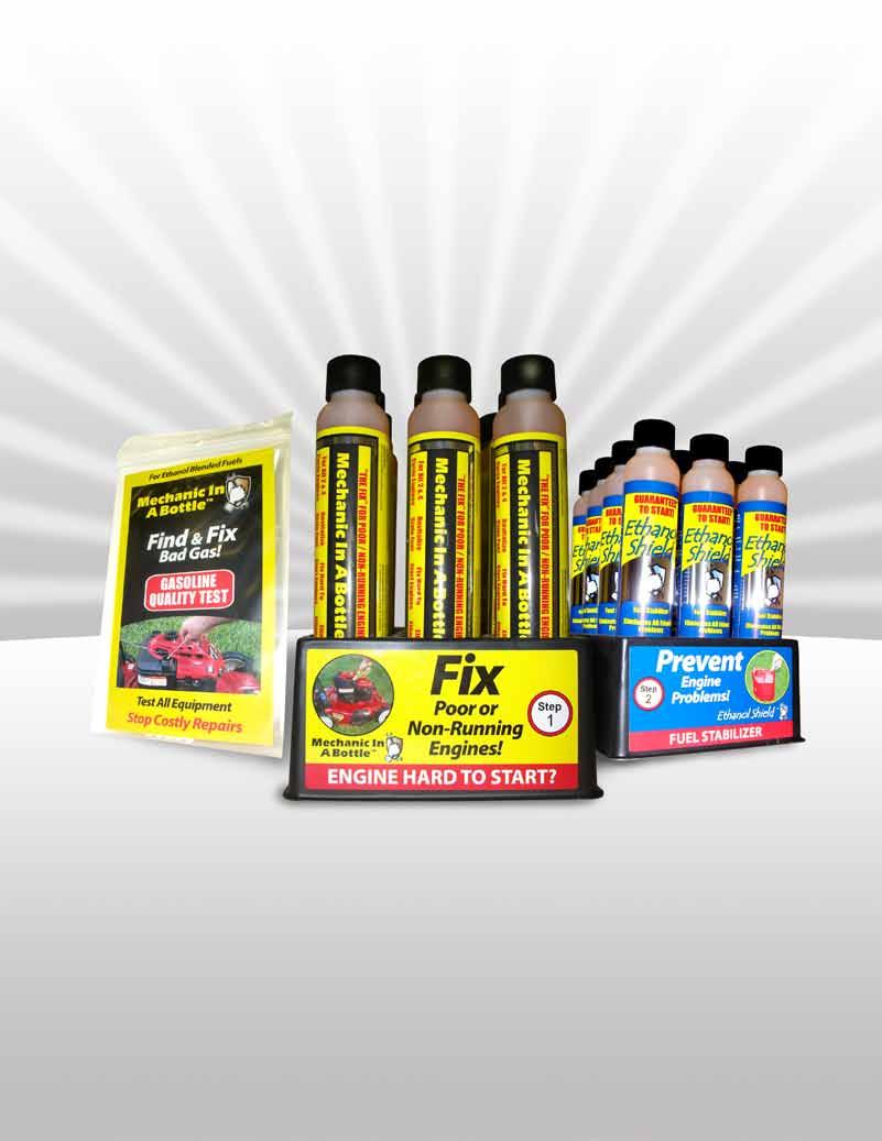 7-09060 Ethanol Fuel Test Kit 24 pk of 5 ea All Gas & Diesel Powered Small Engines 7-09050 MECHANIC IN A BOTTLE 4 oz.