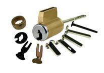 LOCKSETS CRP HSK HIGH SECURITY KEY SYSTEM Features: EXCLUSIVE SIDE BAR TECHNOLOGY KEY-IN-KNOB-LEVER CYLINDERS SMALL FORMAT IC CYLINDERS LARGE