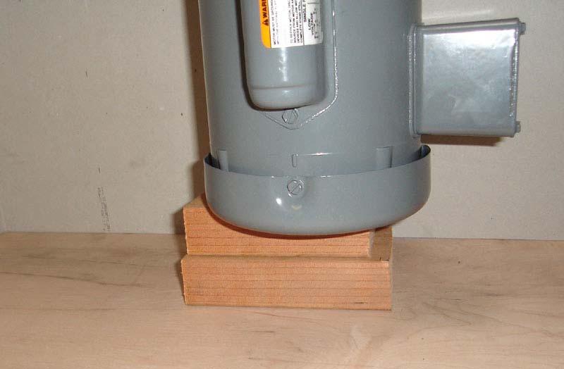 5 Floor Mount: For the quietist motor operation mount the unit on the floor using the centerline off the wall.