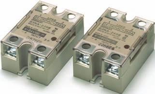 Solid State Relays CSM DS_E_12_1 Wide Lineup of General-purpose Solid State Relays with Applicable Loads of 5 to 9 A AC Output Relays with 75-A and 9-A output currents have been added to the Series.