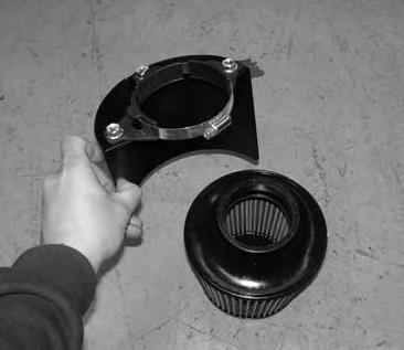 intake. Failure to follow proper mainentance procedures may cause damage to the intake and will void the warranty. 4.