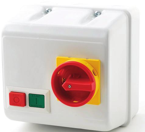 40 Direct On Line/Reversing/DC Brake - Thermal Overload Selection Chart Control Voltage (V) Overload Current Range - Amps Knockouts H x W x D Top Bottom Approximate Motor Rating 400V/3PH AC-3
