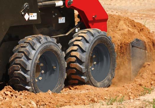 torque allows you to excavate, grade, and push harder to pile material ensuring a full bucket with each pass.